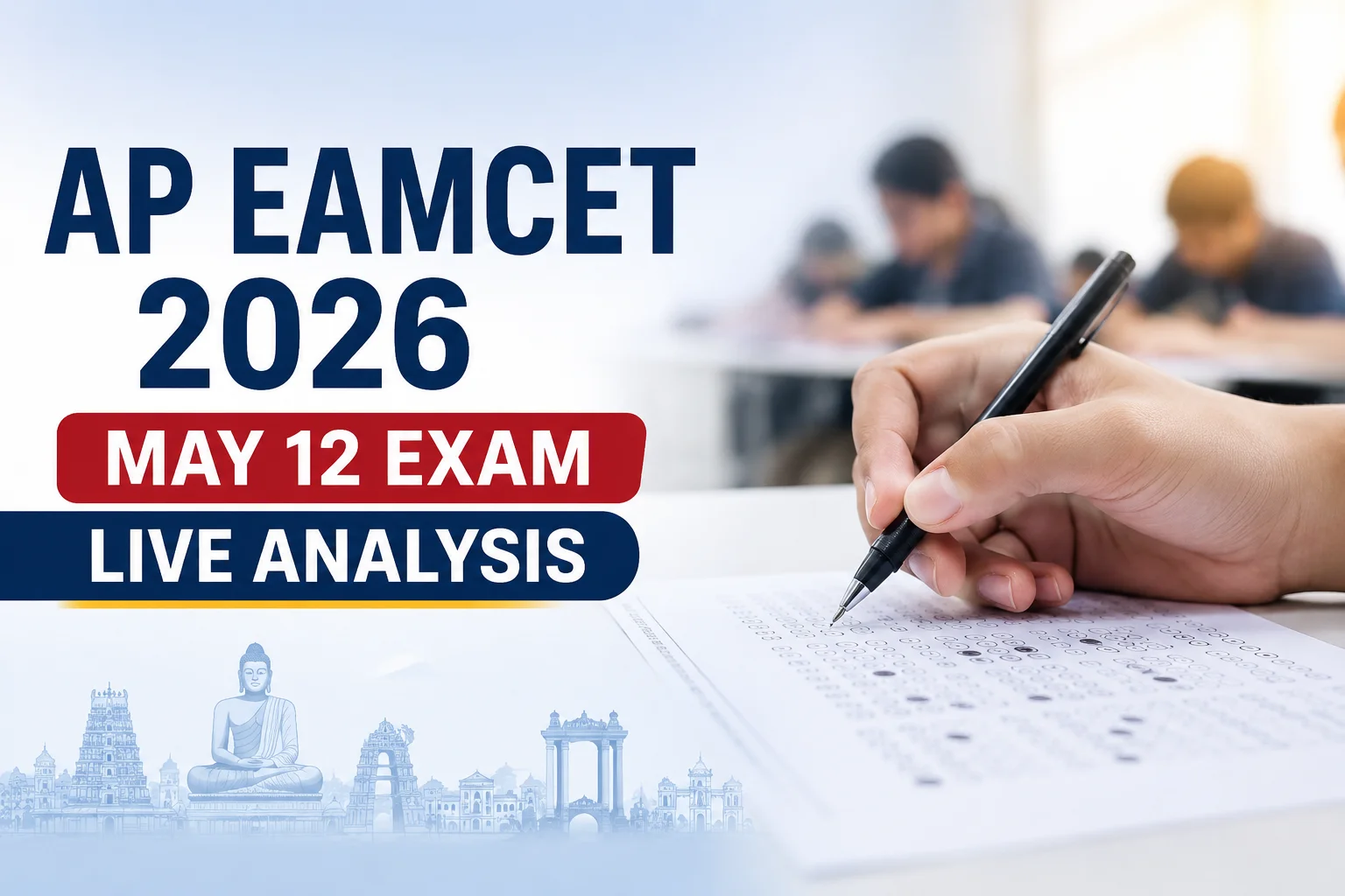 AP EAMCET 2026 May 12 Exam Live Analysis