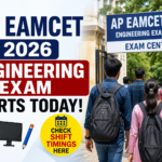 AP EAMCET 2026 Engineering Exam Starts Today; Check Shift Timings Here