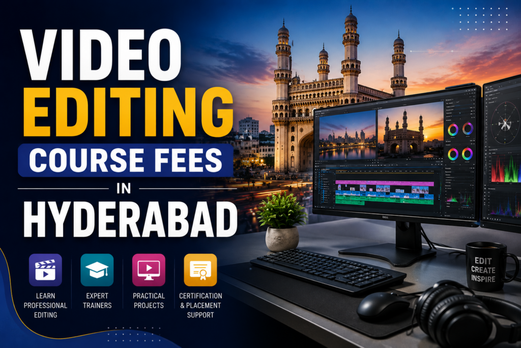 Video Editing Course Fees in Hyderabad 2026: Institutes & Budget Options