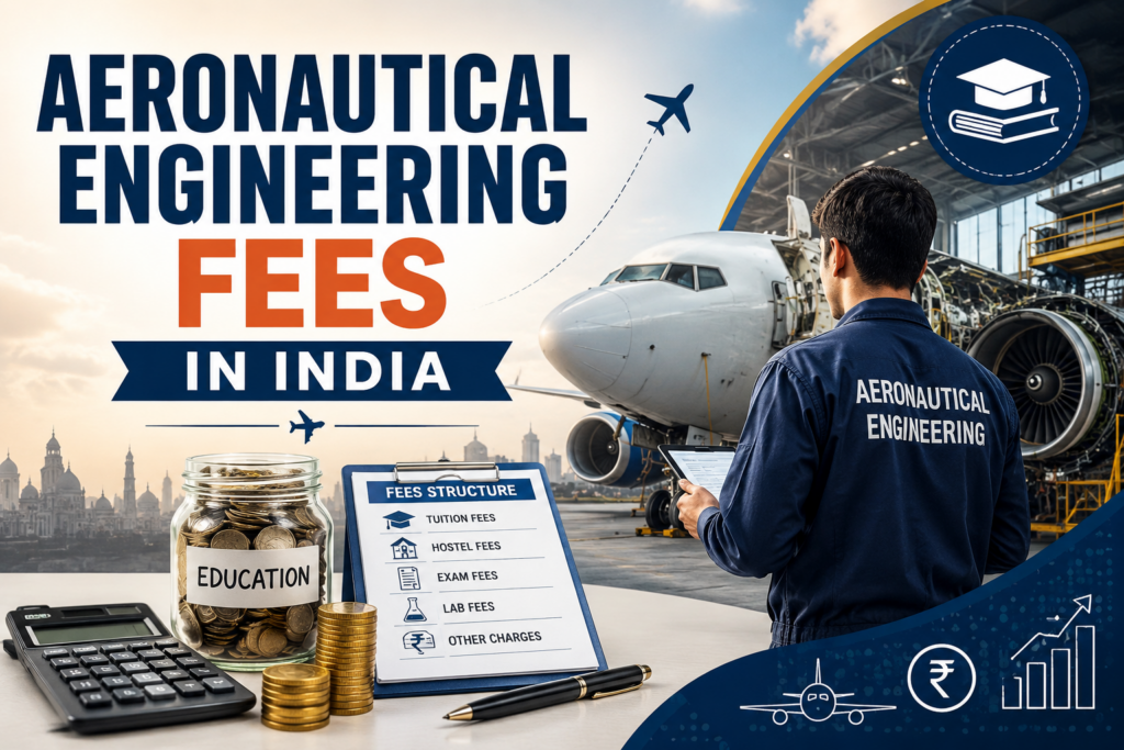 Aeronautical Engineering Course Fees in India 2026: B.Tech, Diploma, AME Costs