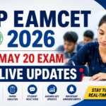 AP EAMCET 2026 May 20 Exam Live Updates: Check Question Paper Analysis, Answer Key, Question Paper Solutions
