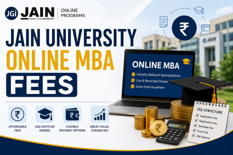 Jain University Online MBA Fees
