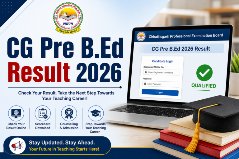 CG Pre B.Ed