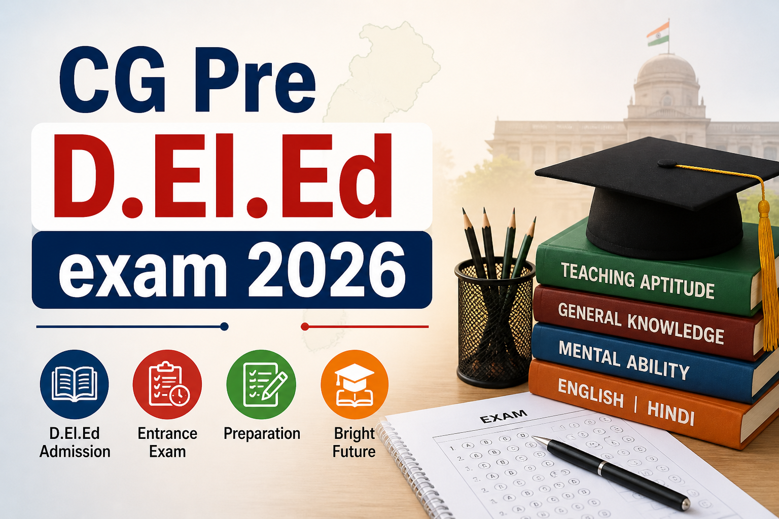 CG Pre D.El.Ed Results
