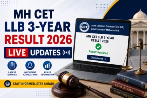 MH CET LLB 3-year Result 2026 LIVE Updates