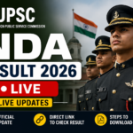 UPSC NDA Result 2026 Live: Get Direct Link TODAY @upsc.gov.in, Steps to Download NDA 1 Result PDF