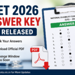 NEET Answer Key 2026 NTA (Released) @neet.nta.nic.in LIVE Updates; Download Official PDF, Challenge Window Opens Soon