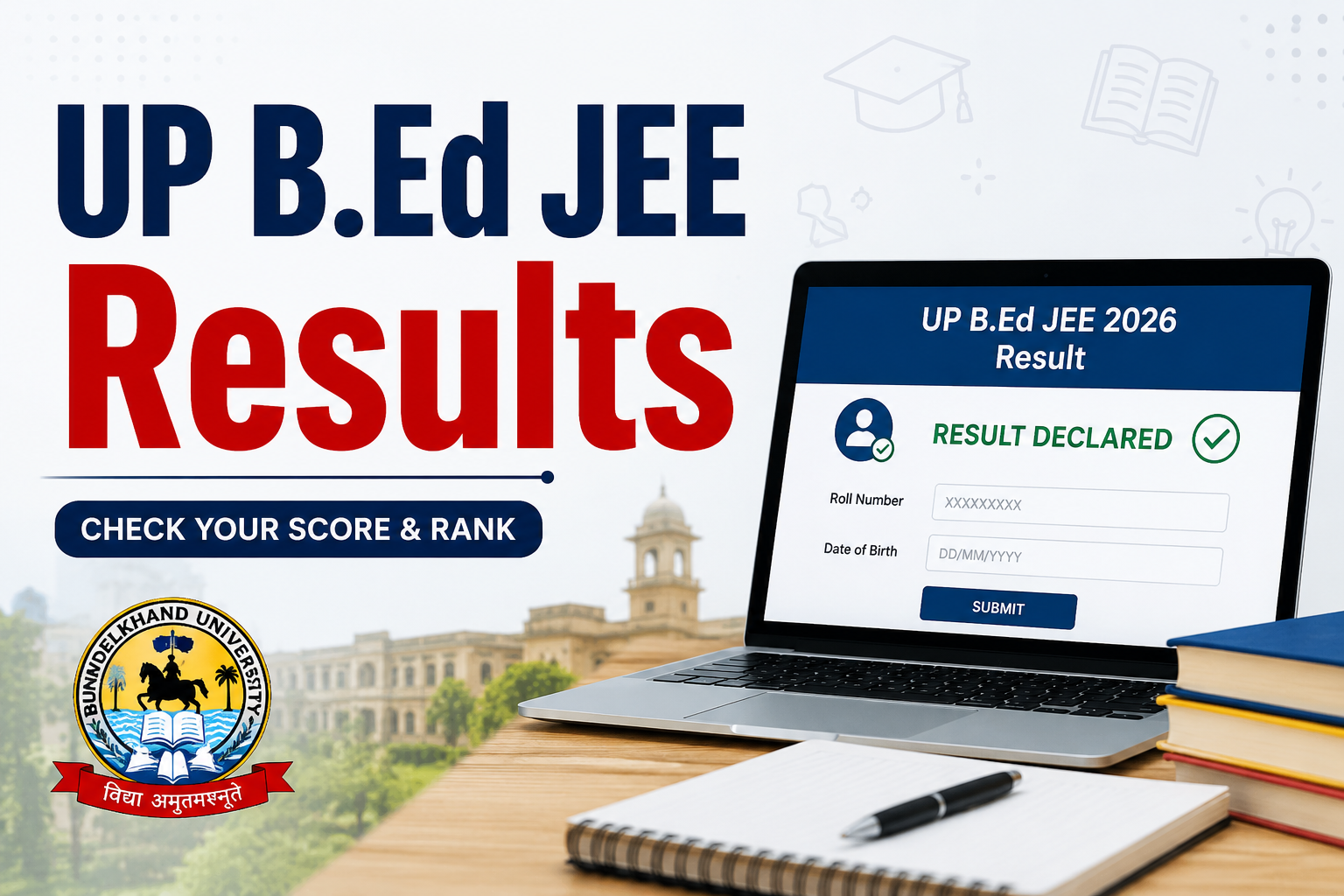 UP B.Ed JEE Results