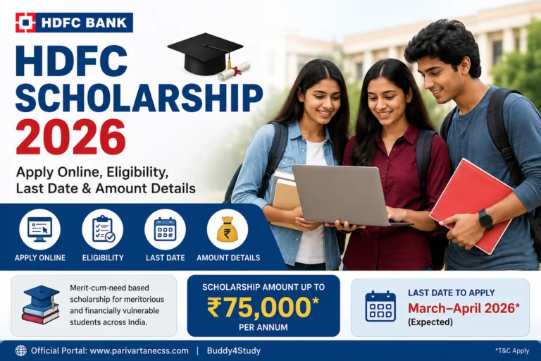 HDFC Scholarship 2026: Apply Online, Eligibility, Last Date & Amount Details