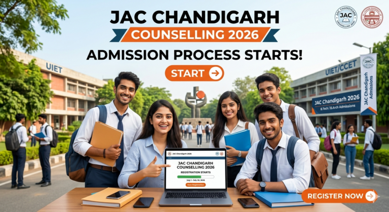 JAC Chandigarh Counselling 2026 Starts;