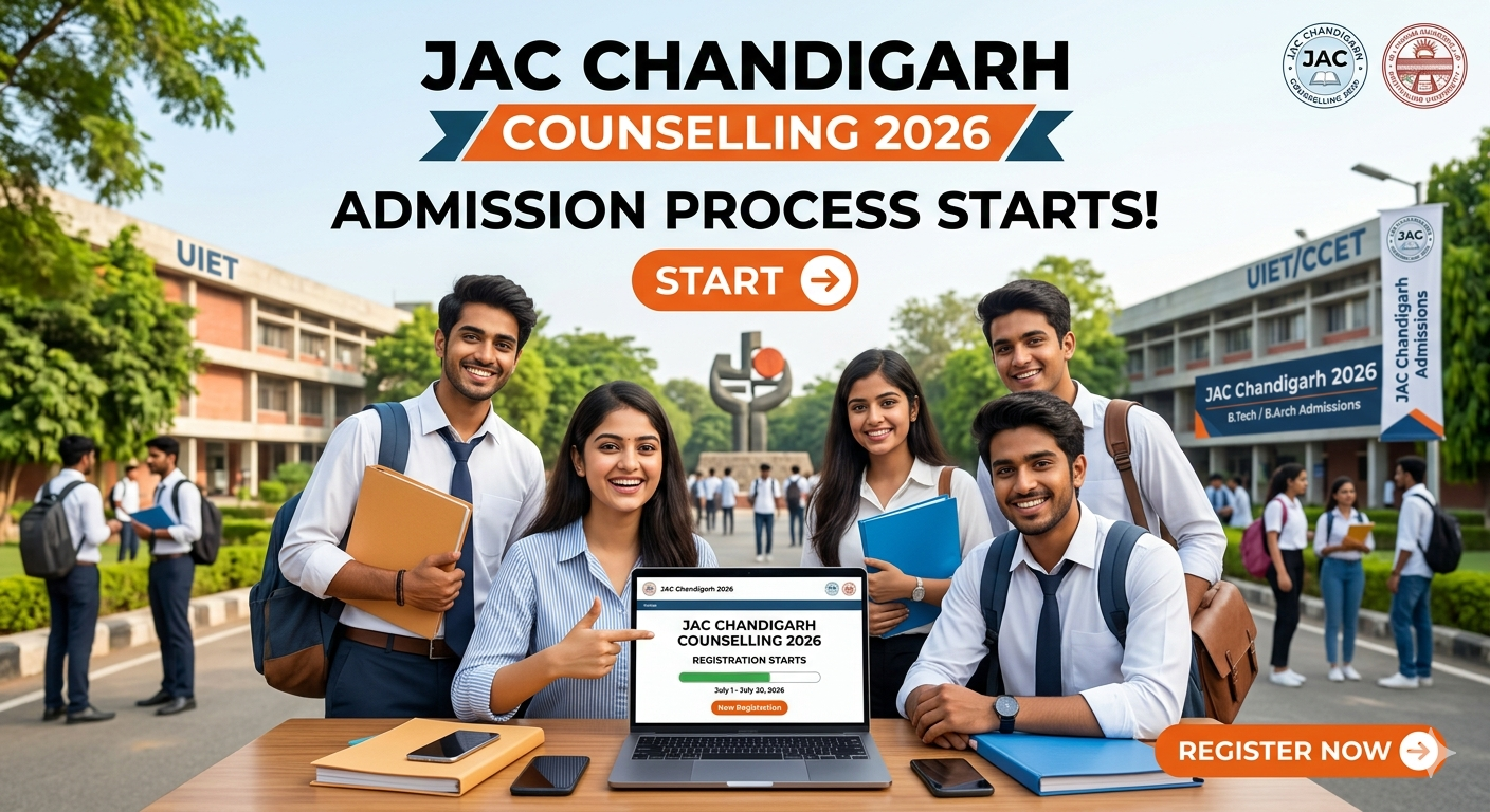 JAC Chandigarh Counselling 2026 Starts;