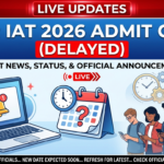 IISER IAT 2026 Admit Card (Delayed) Live Updates: Revised Date Soon, Hall Ticket Link, Download Steps and Printed Details