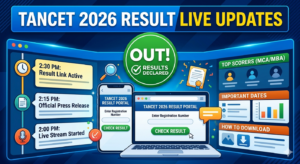 TANCET 2026 Result (OUT) at Anna University Website; Direct Link Active for MBA, MCA Candidates