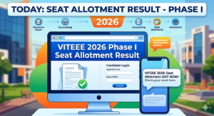 VITEEE 2026 Phase I Seat Allotment Result
