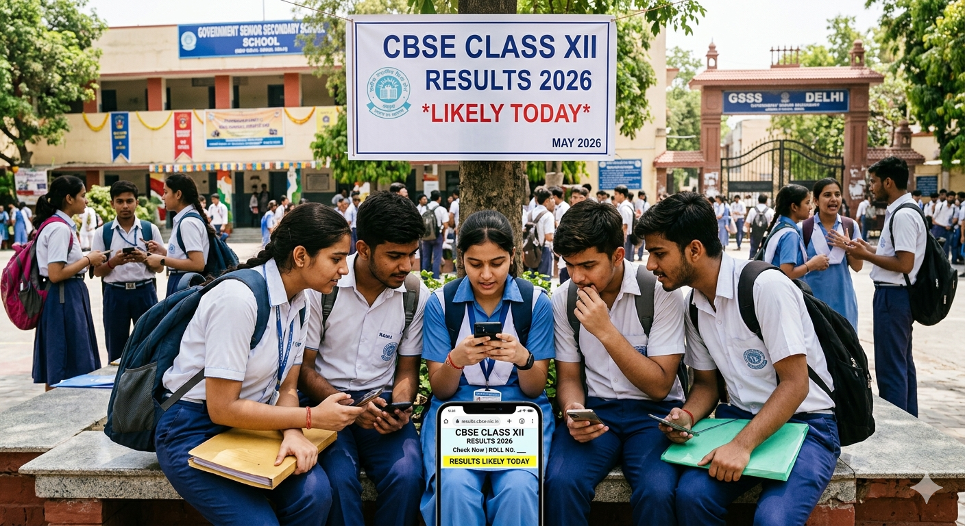 Class 12 CBSE Result 2026 Likely Today