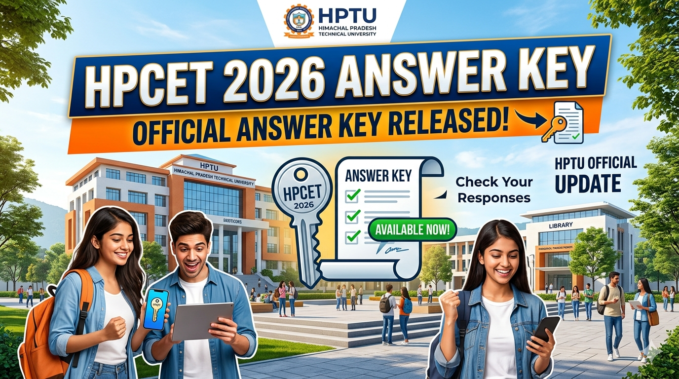 HPCET 2026 Answer Key Released