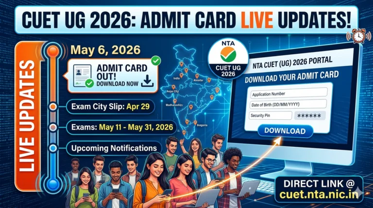 CUET UG 2026 Admit Card