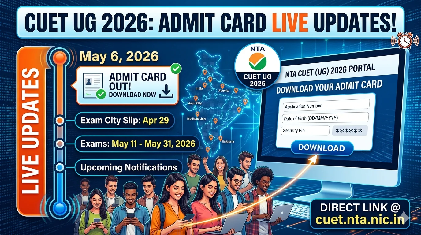 CUET UG 2026 Admit Card