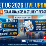 CUET UG 2026 May 14 LIVE: Day 4, Shift 1 Question Paper Analysis & Memory-Based Questions (Soon)