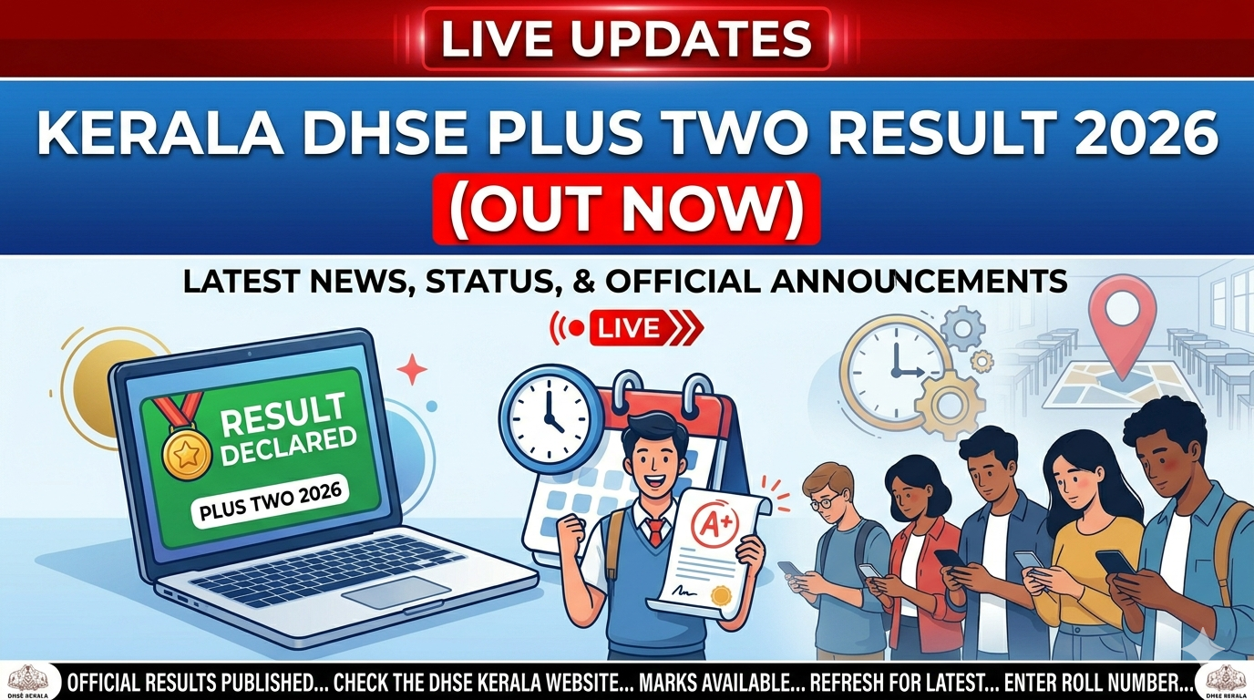 Kerala DHSE Plus Two Result 2026