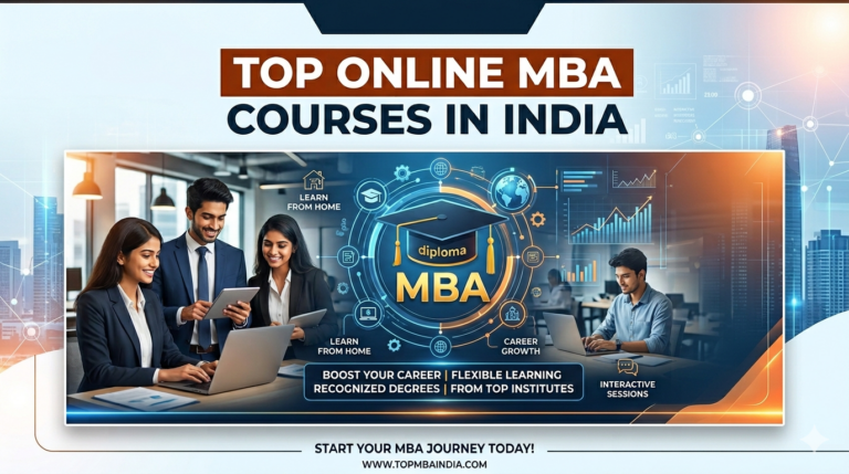 Top online MBA universities in India