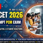 MHT CET 2026 2nd Attempt PCM Exam LIVE