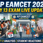 AP EAMCET 2026 May 13 Exam Live: Question Paper, Analysis, Answer Key Solutions