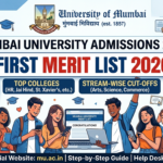 Mumbai University First Merit List 2026 on May 26 at muugadmission.samarth.edu.in; Know Details Here