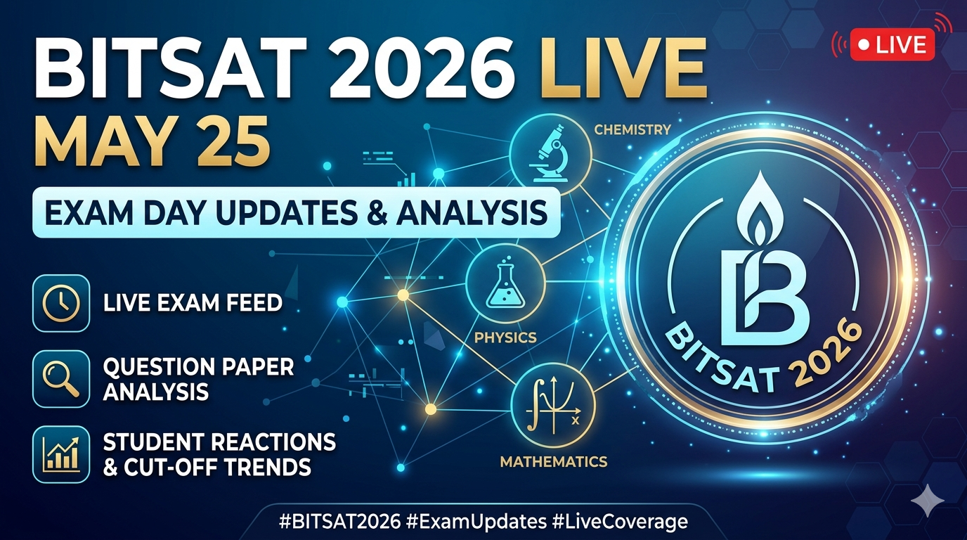 BITSAT 2026 May 25 Live