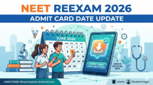NEET Reexam Admit Card 2026 Date Update: When Will NTA Release NEET UG Retest Hall Ticket?