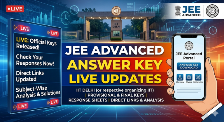 JEE Advanced Answer Key