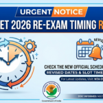 NTA NEET Re-Exam 2026 Timing Revised, Check New Test Timing Here