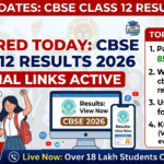 Class 12 CBSE Result 2026 Announced Today @cbseresults.nic.in, DigiLocker & UMANG App; Latest Update