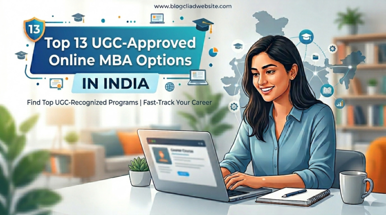 Top 13 UGC Approved Online MBA Courses in India