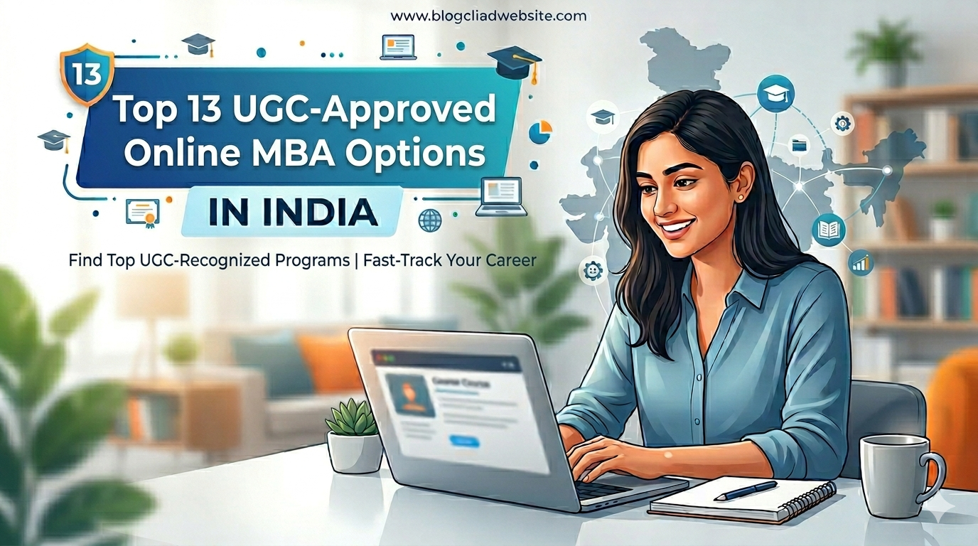 Top 13 UGC Approved Online MBA Courses in India