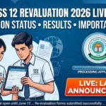 CBSE Class 12 Revaluation 2026 Live Updates