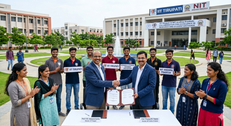 IIT Tirupati, NIT Andhra Pradesh Join Hands for Research and Student Exchange