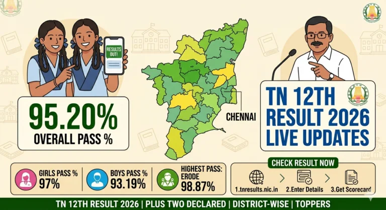 TN 12th Result 2026 Live Updates