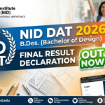 NID DAT B.Des Final Result 2026 @admissions.nid.edu Live: Get Mains Scorecard Link, Rechecking Window Date & Seat Info