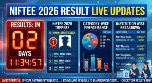 NIFTEE 2026 Result Live Updates