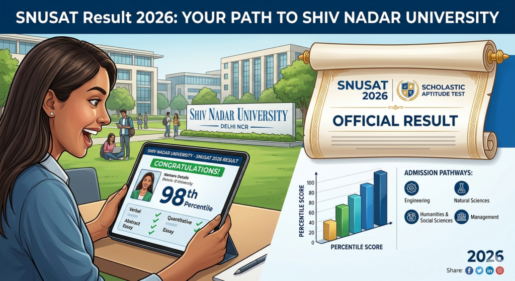 SNUSAT Result 2026