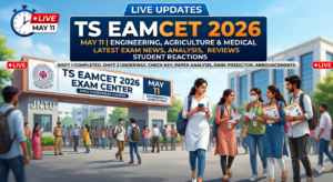 TS EAMCET 2026 May 11 Live: Shift 1 Ongoing; Question Papers, Analysis, Answer Keys