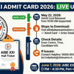 AIBE XXI Admit Card 2026 (May 22) Live: Link Soon @allindiabarexamination.com; Exam Instructions & Quick Revision Tips