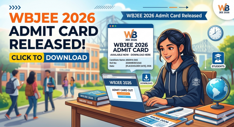 WBJEE 2026 Admit Card Released