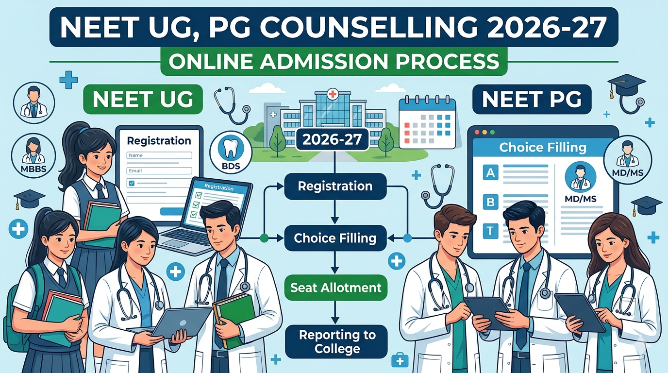 NEET UG, PG Counselling 2026-27