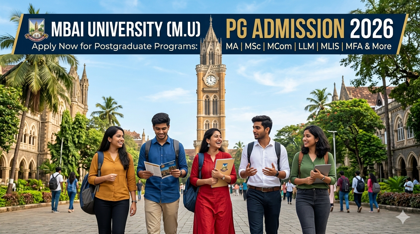 Mumbai University PG Admission 2026