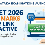 KEA Activates UGCET 2026 NATA Marks Entry Link on Official Website; Candidates Asked to Submit Scores Online
