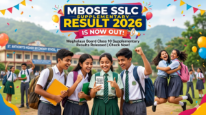 MBOSE SSLC Supplementary Result 2026 OUT at megresults.nic.in; 90.16% Students Pass