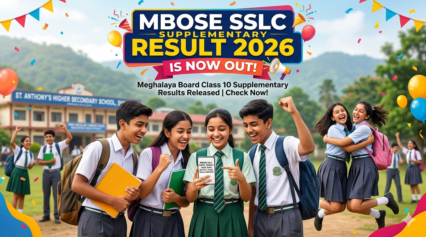 MBOSE SSLC Supplementary Result 2026 OUT