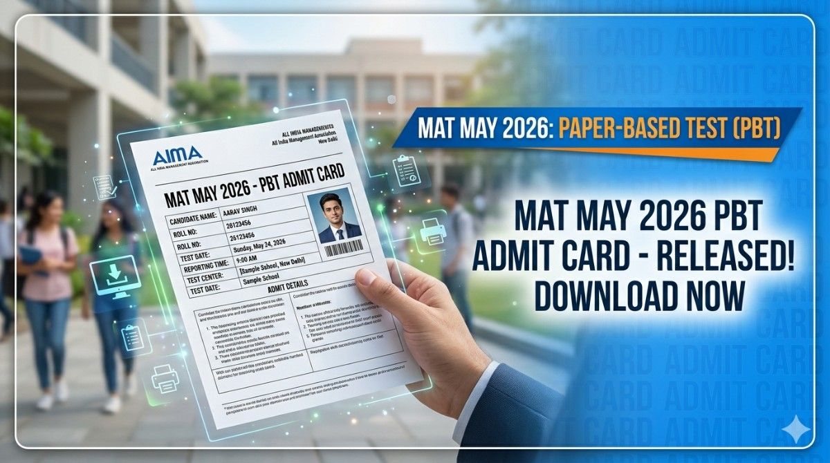 MAT May 2026 PBT Admit Card